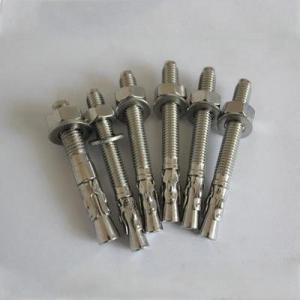 China Silvery Zinc Finish Bolt And Nuts For Connecting Vehicle Body And Chassis on sale