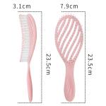 Hair Styling Candy Color Plastic Hair Comb Hair Beauty Brush 24*8cm