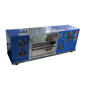 Manual Electric Hot Rolling Press Machine 250mm Battery Electrode