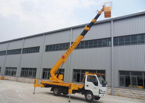 Quality High Lifting Platform Truck Working Platform Isuzu 18m 20m 22m Hydraulic Aerial Lift Platform for sale
