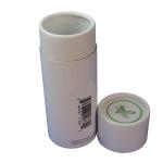 Recyclable And Stylish Paper Tube Gift Box Hot Stamping With Stickers Custom