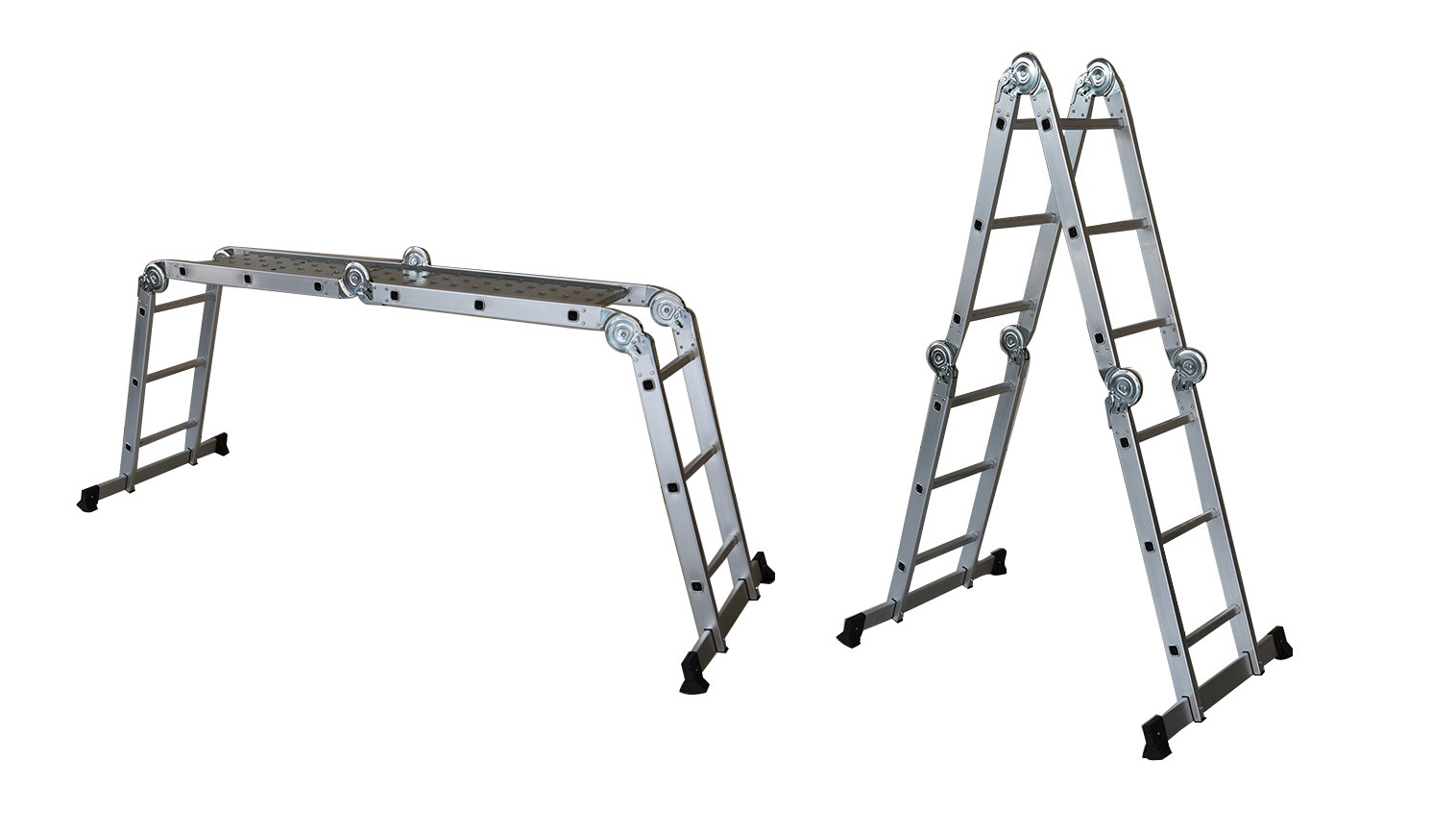 Lightweight Aluminium Step Ladder Slip Resistance Easy To Carry