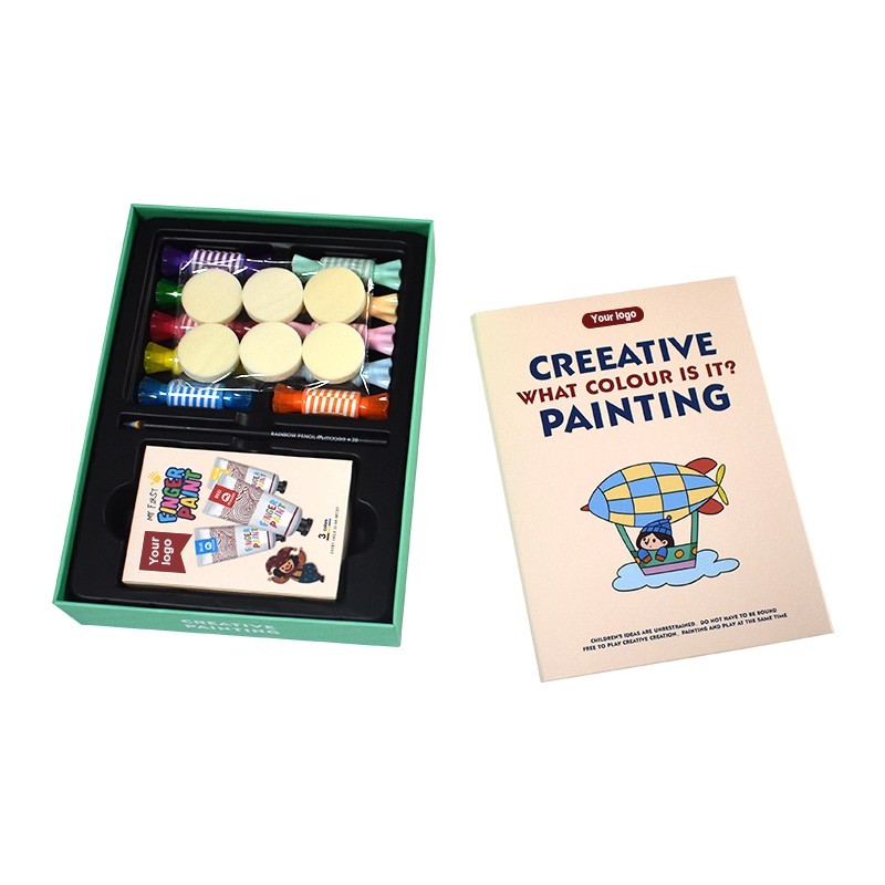 Candy Party Painting Gift Box Children Toy Gift Set Kids Art Set