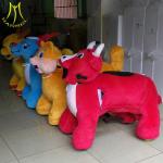 Hansel entertainment coin operated battery car walking robot ride on animals