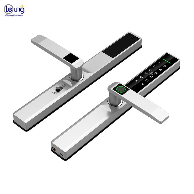 Tuya TTlock Sliding Door Lock Outdoor IP65 Unlock By Fingerprint Code Key Card