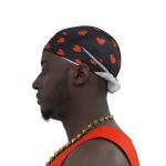 Wholesale Designer Fashion Custom Logo Silk Polyester Durag Supplier Wholesale