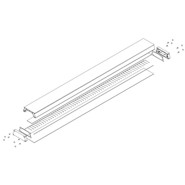 4FT 40W LED Batten Light with 150LM/W High Efficiency for Cold Storage and Industrial Use
