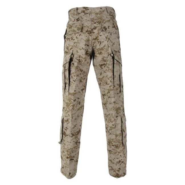 Men's 65% polyester / 35% cotton rip-stop customized color fabric ACU pants