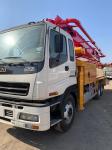 Putzmeister Used Truck Mounted Concrete Pump Remote Control Hydraulic Folding