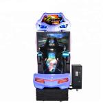 350W 110V Car Racing Arcade Game Machine For Kids 5 ~ 12 Years Old