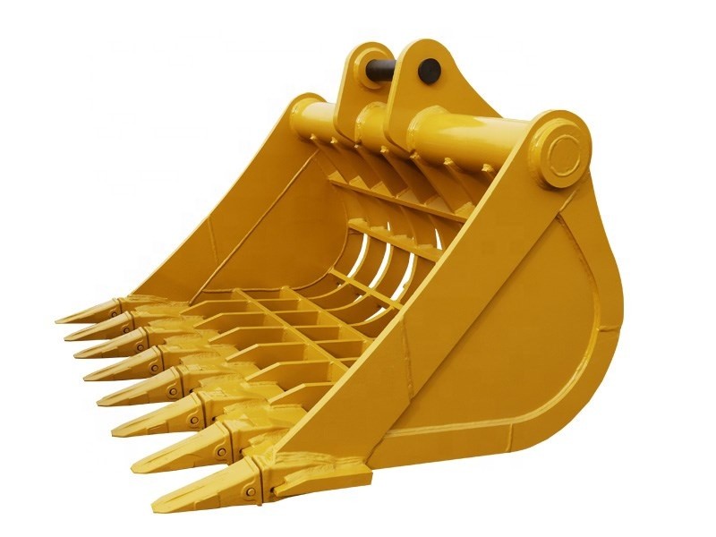 Customizable Heavy Duty Excavator Skeleton Bucket For Ditching Cleaning Sieving Garbing