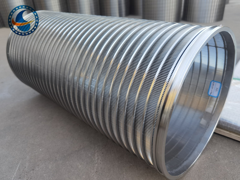 Welded Stainless Steel 304 Self Cleaning Wedge Wire Screen