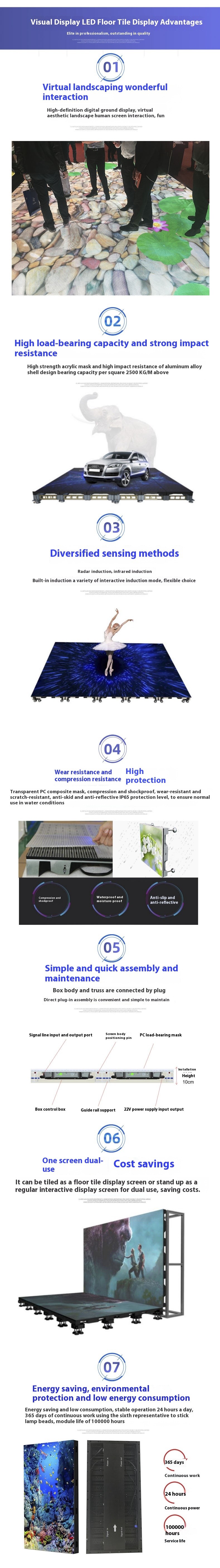 LED DJ Style Mirror Dance Floor For BAR/Disco Night Light Music Play Pub Stage Dyeing Led Dance Floor