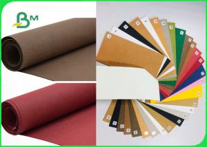 Wholesale Recyclable Eco Friendly Red Washable Kraft Paper For Snack Bags 150cm * 100M from china suppliers