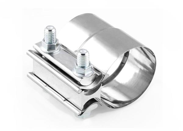 Car Part Stainless Steel Exhaust Sleeve Butt Joint Clamp Exhaust Pipe Sleeve
