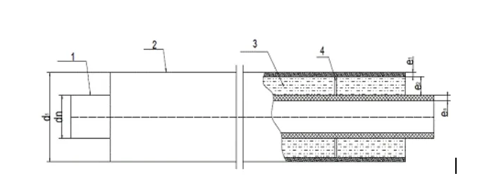 Continuous PU Foaming Pert Flexible Insulation Pipe Equipment for Heating Pipeline