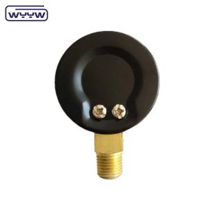 Wholesale 2.5&quot; 60mm air water standard steel black pressure gauge from china suppliers