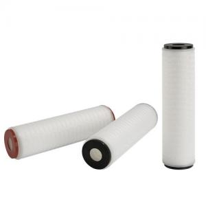 Wholesale 0.4 - 0.7m2 High Density PP Pleated Filter Cartridge For Purity Reagents Filtering from china suppliers