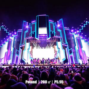 Wholesale Wedding Church Stage Advertising LED Video Wall P4.81 Automatic Calibration from china suppliers