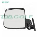 Durable Golf Cart Side Mirrors HD Vision / Golf Cart Accessories Vibration