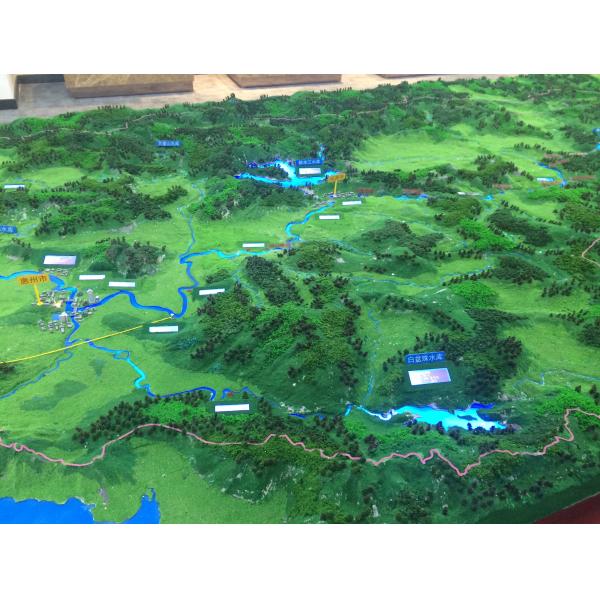 1:500 Regional Topography Model Architecture Hydrology Model Customized