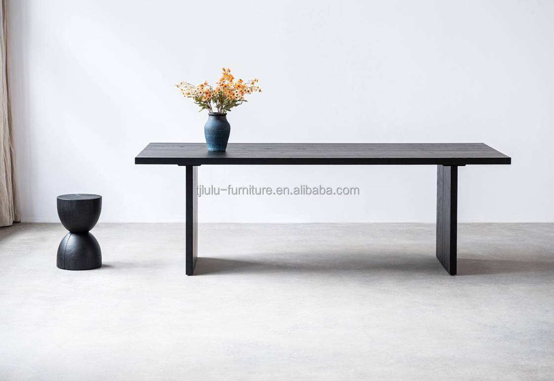 Modern Home Wooden Table Furniture Solid Wood Dining Table for Dining Room