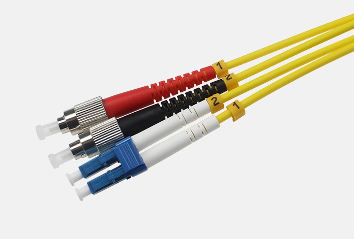 FC To LC FC-LC Fiber Patch Cord Single Mode DX PVC LSZH Custom Length