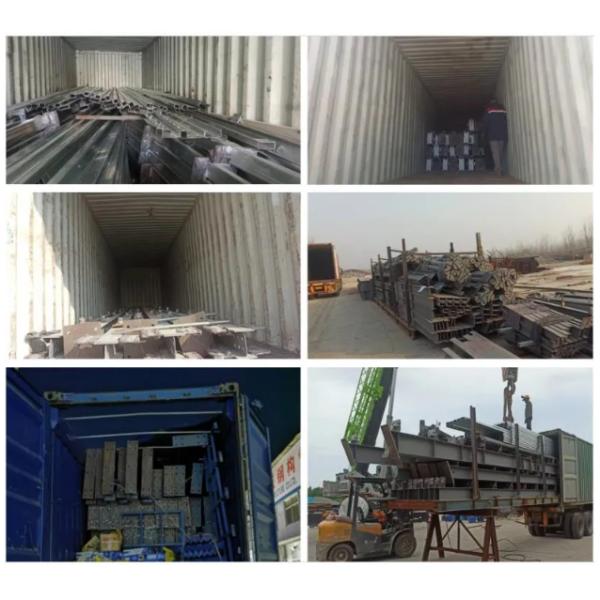 Commercial Design Steel Structure Frame Clear Span Warehouse Hangar