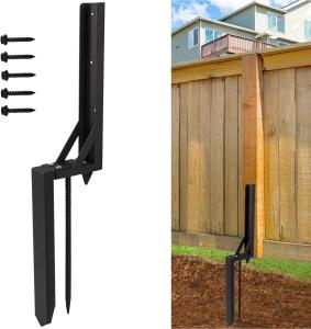 Wholesale Metal Fence Post Support Stake for Repairing Damaged Gate Posts Frame Material Metal from china suppliers