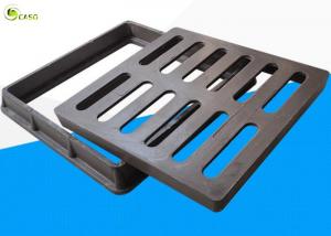 Wholesale BMC Drain Gully Grating Cap Fiberglass Grid Trench Manhole Cover  With Frame from china suppliers
