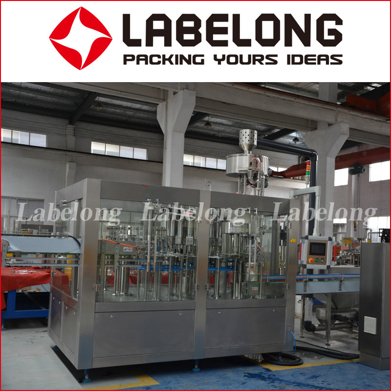 304 Stainless Steel Water Bottling Machine With Washing Rinsing Capping Function