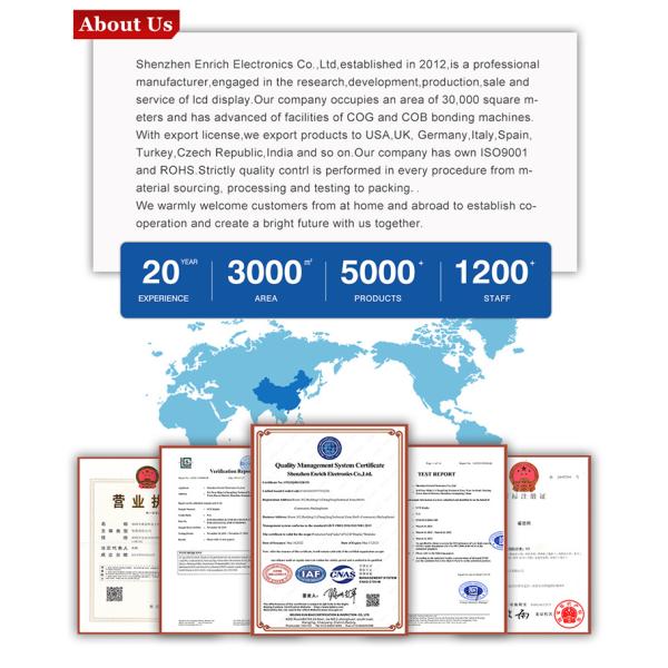 TFT LCD module in industrial application