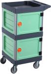 Lockable Safebox Housekeeping Janitorial Cleaning Carts