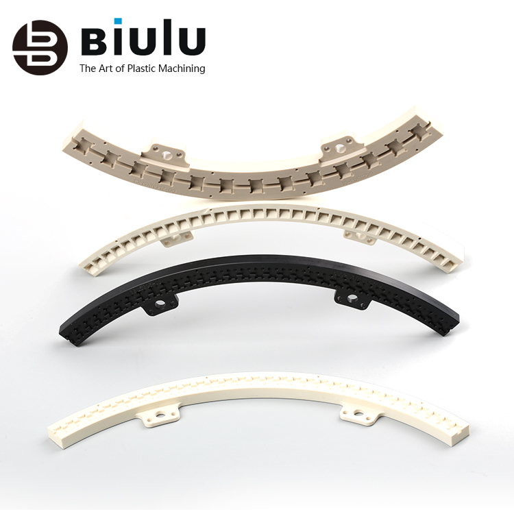 Custom PEEK Plastic Machining 0.01mm Tolerance For High Performance Material