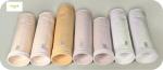 Synthetic Fiber Nomex Aramid Pocket Filter Bag 500 - 550gsm Industrial