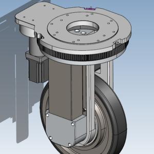 Wholesale DC Motor AGV Mecanum Wheel Steering Drive Wheel Core Accessory from china suppliers