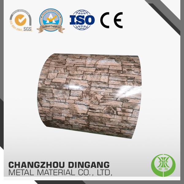 Prepainted Steel Coil For Roofing Material , PE / PVDF Coating Painted Aluminum