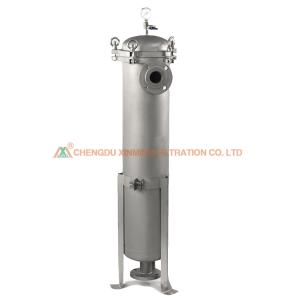 Wholesale 2.2KW Power Stainless Steel Bag Filter Housing Single Bag Filter Machine from china suppliers