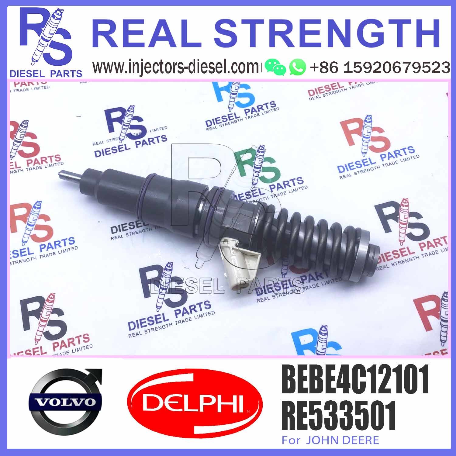 Fuel injector DZ121294 Electronic Unit Injector BEBE4C12101 For diesel engine injector assembly Excavator