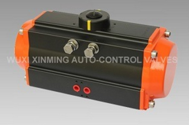0~90 Degree AT Series Double Action And Single Actiom Pneumatic Actuator Pneumatic Valve actuator