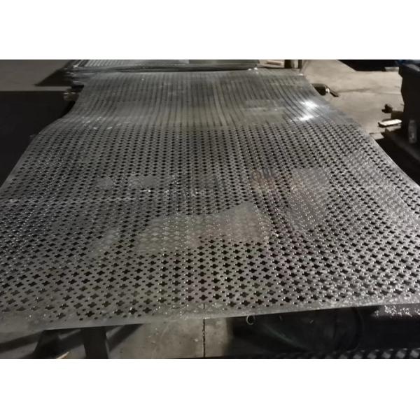 Round Hole 1m Width 2m Length Perforated Steel Mesh