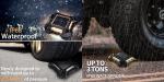 Waterproof solar deck light outdoor for dock crosswalk seaport lights