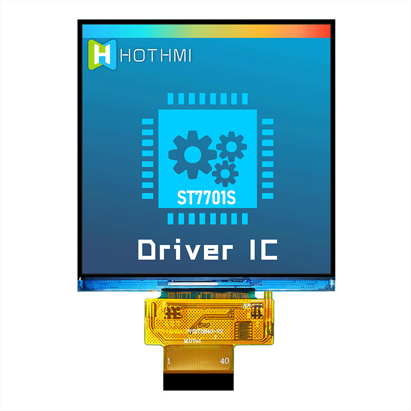 4 Inch 480x480 Dots Square TFT LCD Display Sunlight Readable SPI RGB ST7701S