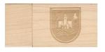 Free engrave logo wooden usb flash drive with gift box packing
