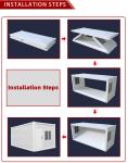 Folding Container Homes 3 Bedroom with Toilet and Bathroom Luxury Prefab Hotel