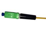 Fast Connector Fiber Optic 55mm SC APC Single Mode Fiber Connectors Couplers 10N