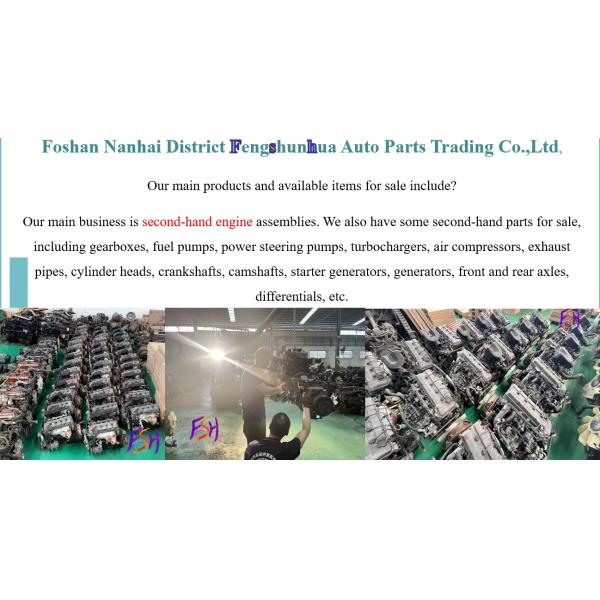 Used Isuzu 4HK1T Diesel Engine 5.2L Euro3 140-160HP