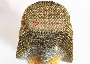 Wholesale Chrome Plate Ring Mesh Curtain In Chainmail from china suppliers