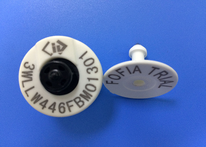 HDX Animal Ear Tags For Breeding And Slaughter Management , Read / Write Capability