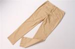 Soft Touch Beige Men's Chino Casual Pants 97% Cotton 3% Spandex